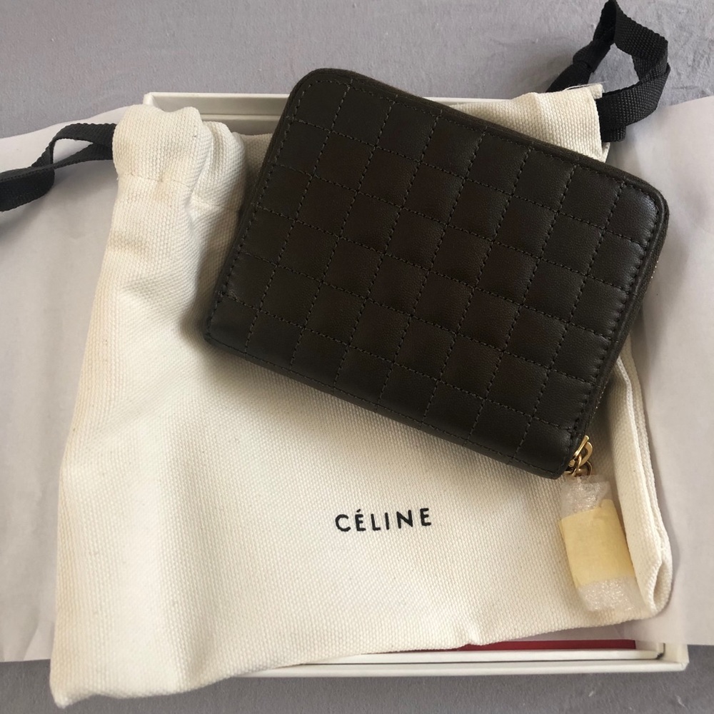 Celine Zipper Wallet